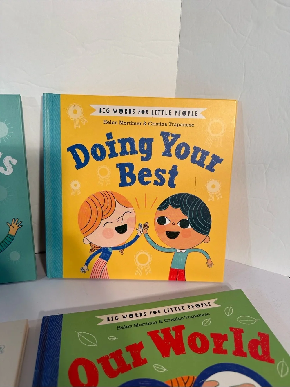 Big Words for Little People Lot Of 6 Books Learning Our World‎ Bravery Happiness
